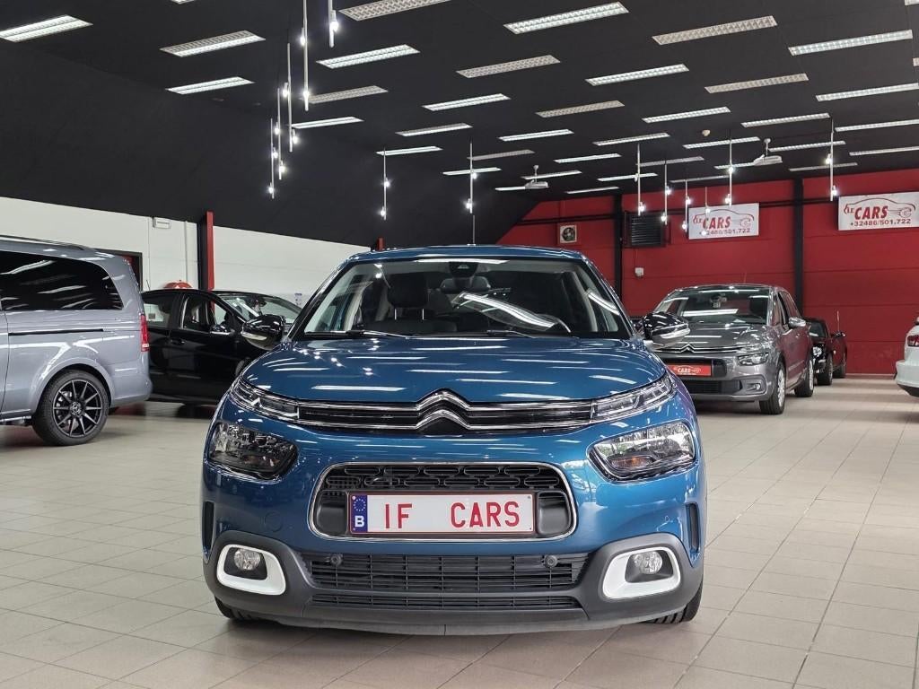 **CITROEN C4 CACTUS**PANO**NAVI**AIRCO**, Auto's, Voorwielaandrijving, Stof, 1199 cc, Blauw