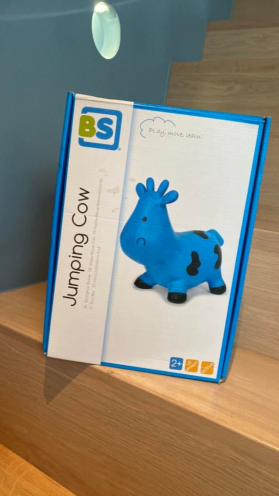 BS Jumping cow blauw zwart NIEUW, Enlèvement