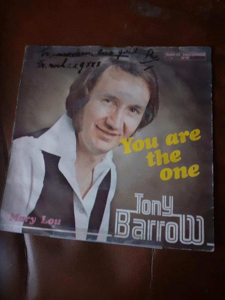 45T Tony Barrow : You are the one (Belpop), Ophalen of Verzenden