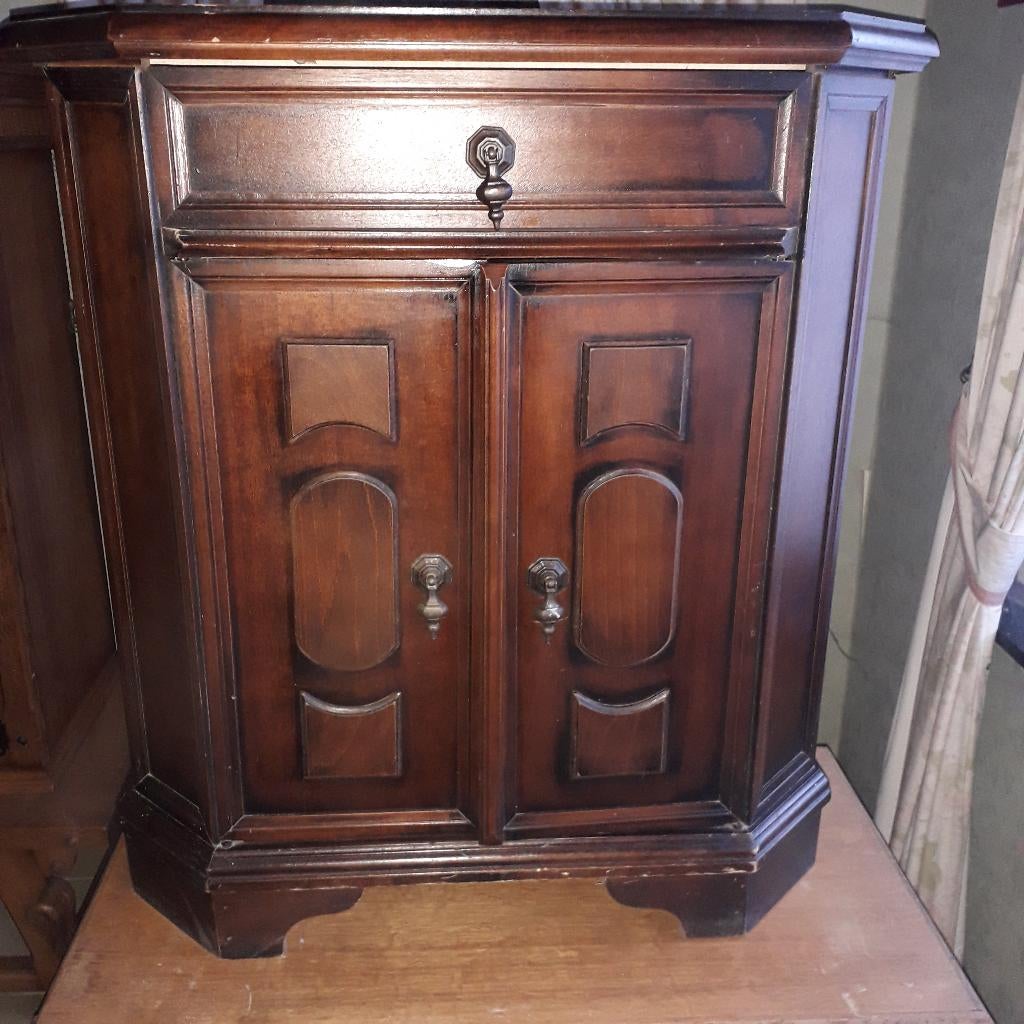 bijzetkastje, Huis en Inrichting, Ophalen, Gebruikt, 100 tot 150 cm, Retro