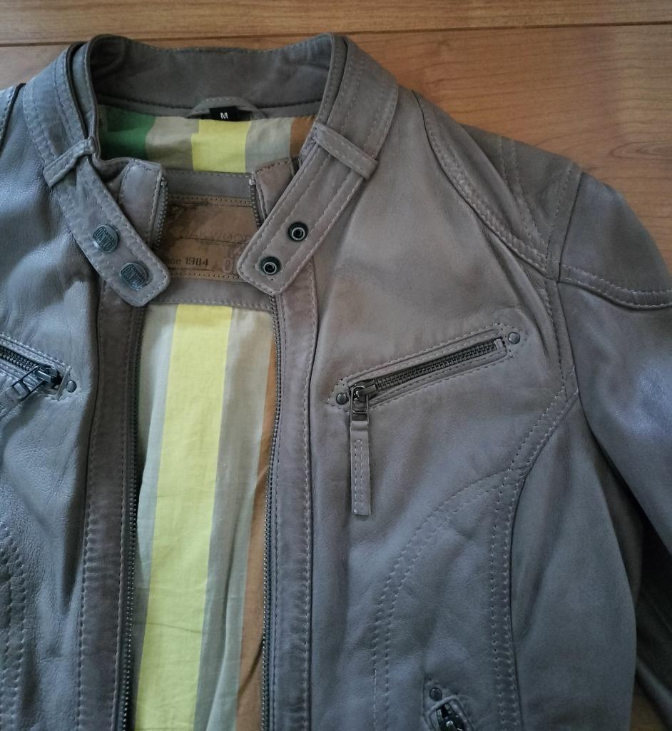 Knappe lederen jas Oakwood maat M, Kleding | Dames, Maat 38/40 (M), Overige kleuren, Ophalen of Verzenden, Zo goed als nieuw