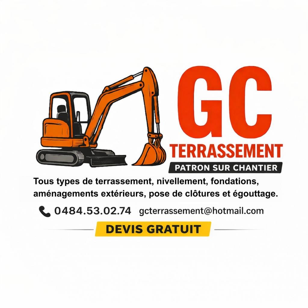 Terrassement Hainaut Namur Bruxelles & Aménagement