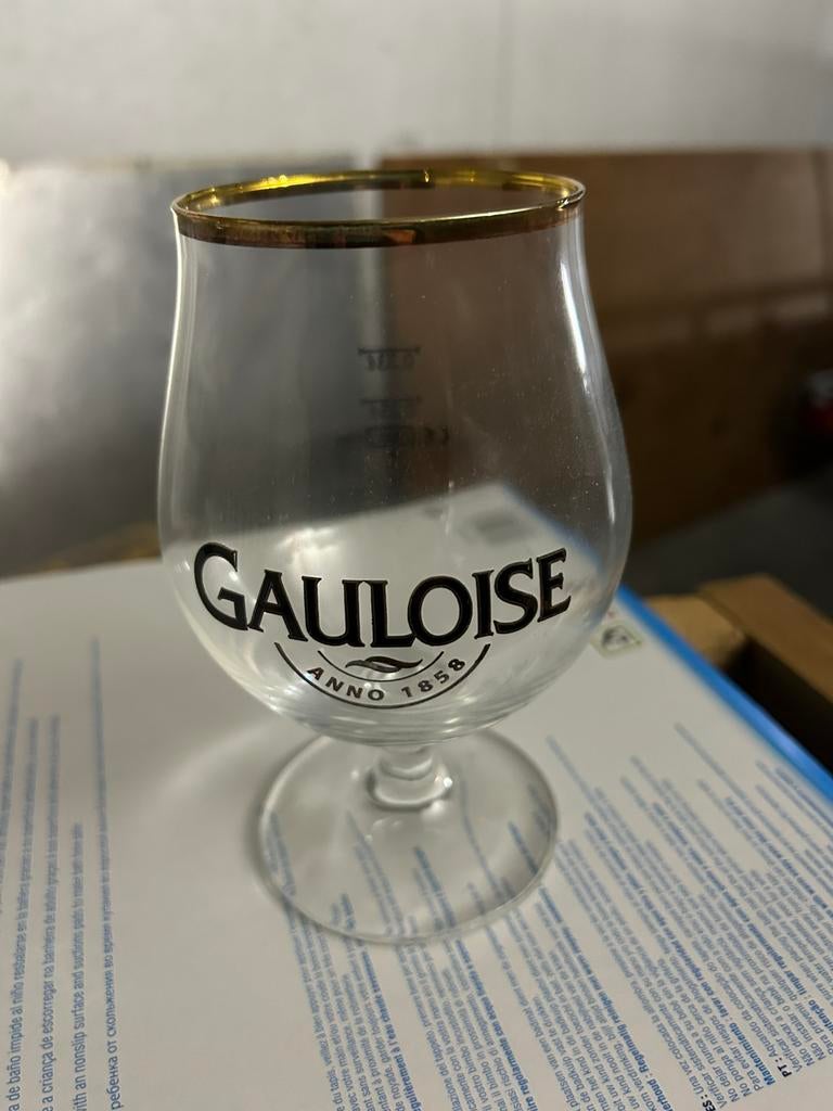 6 bierglazen Gauloise, Enlèvement, Comme neuf