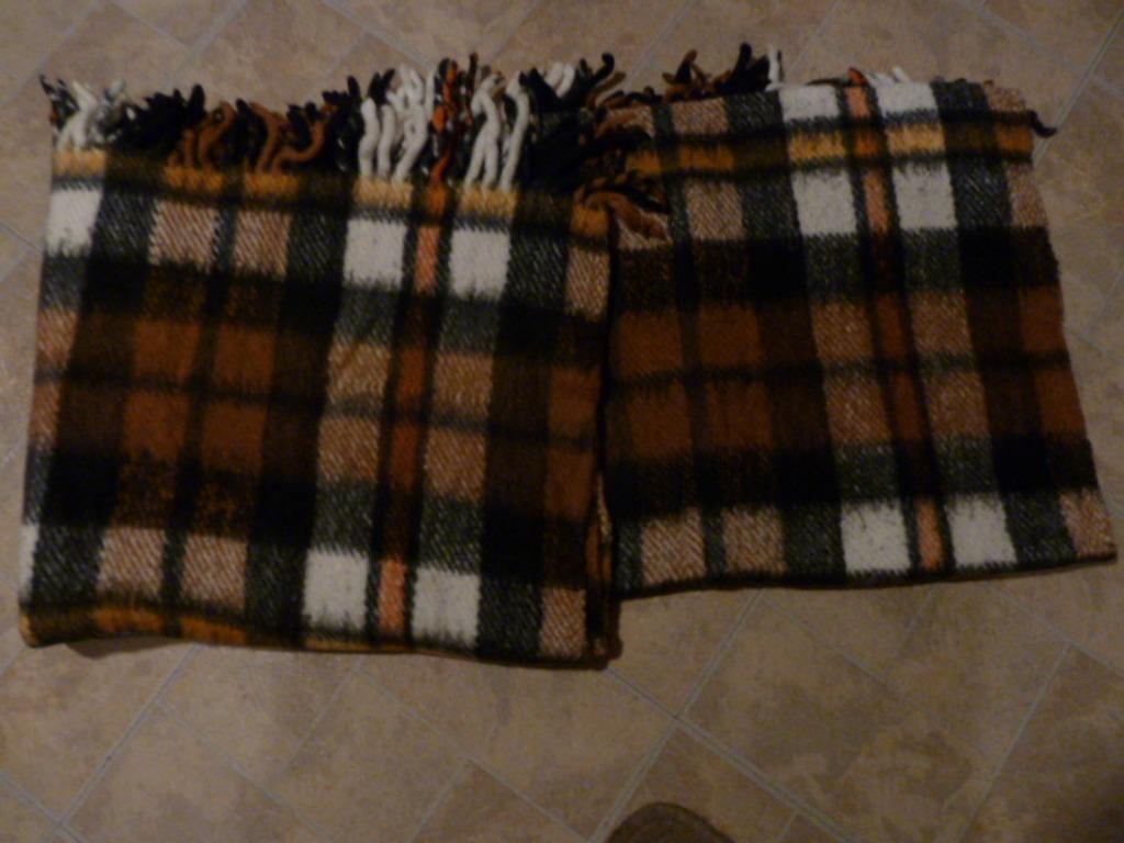 Dik bruintint plaid 118X144 cm, Ophalen of Verzenden, Nieuw