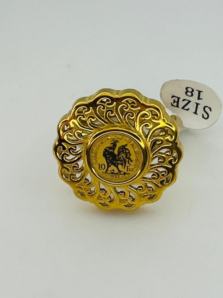 Bague Louise couleur Or, Bijoux, Sacs & Beauté, Bracelets à breloques, Enlèvement ou Envoi, Or