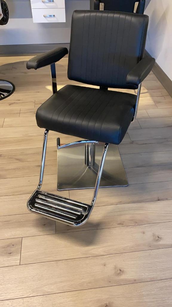 Kappersstoel Duzcizo mini knipstoel voetsteun kapper stoel, Ophalen of Verzenden, Nieuw