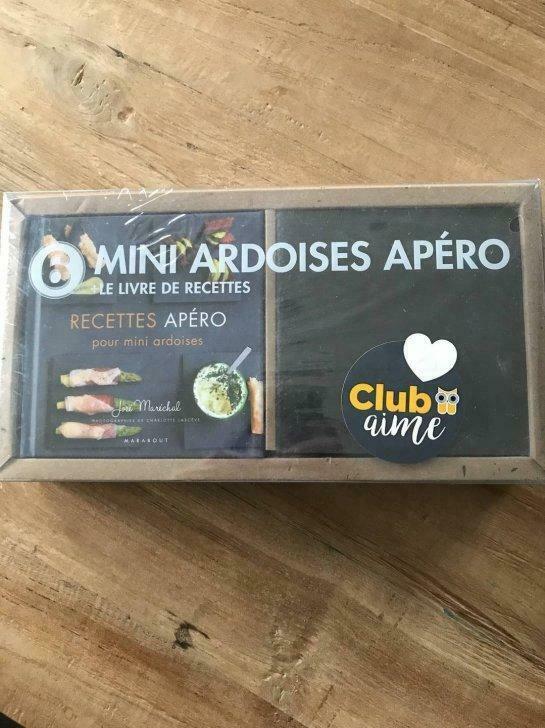 kit 6 mini ardoises apéro neuf, Maison & Meubles, Enlèvement ou Envoi, Neuf