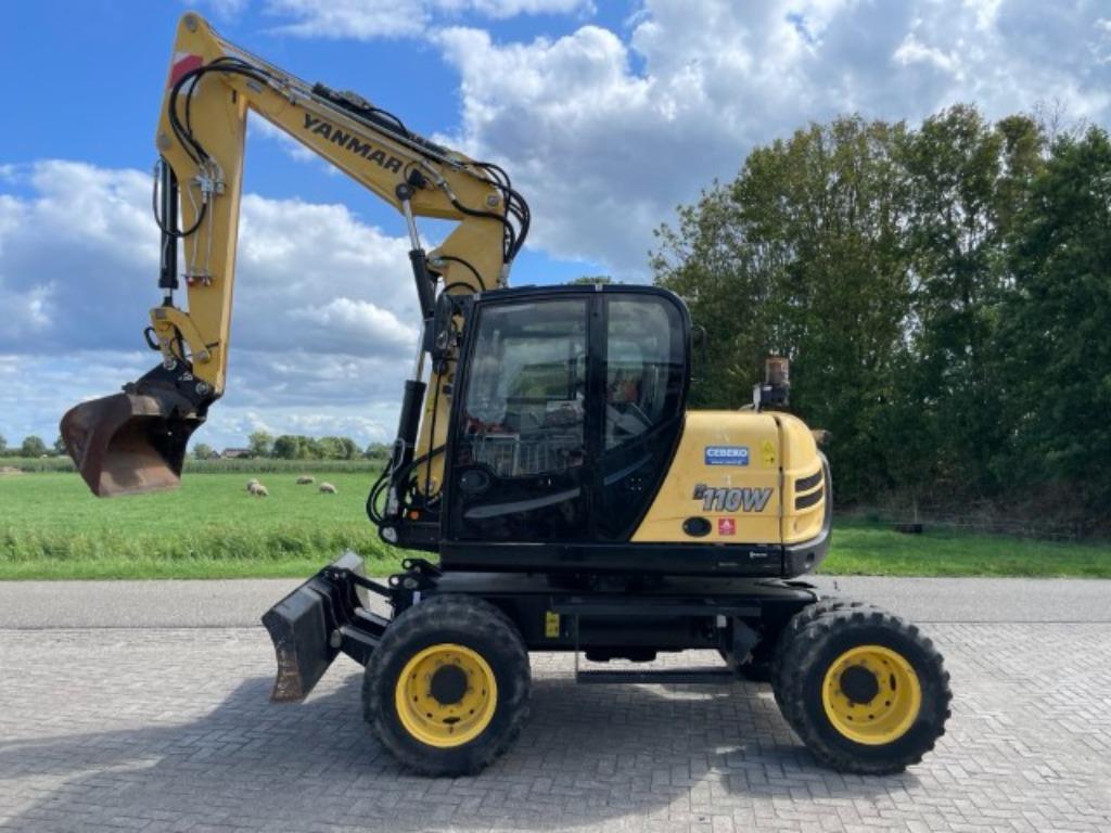 YANMAR TW110W Bandengraafmachine, Ophalen of Verzenden, Graafmachine