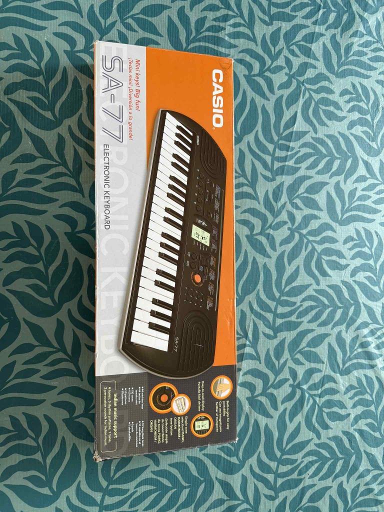 keyboard Casio SA-77, Ophalen, Zo goed als nieuw, Overige aantallen, Casio
