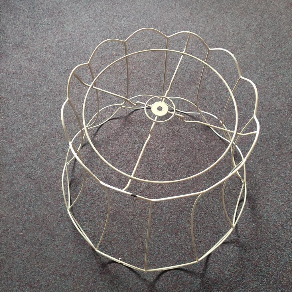 Frame lampenkap, Ophalen