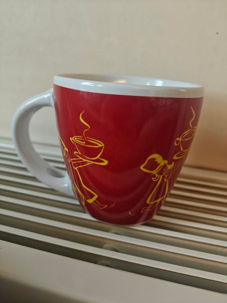 Douwe Egberts tas "Roomstel", Ophalen, Nieuw, Porselein, Kop en/of schotel