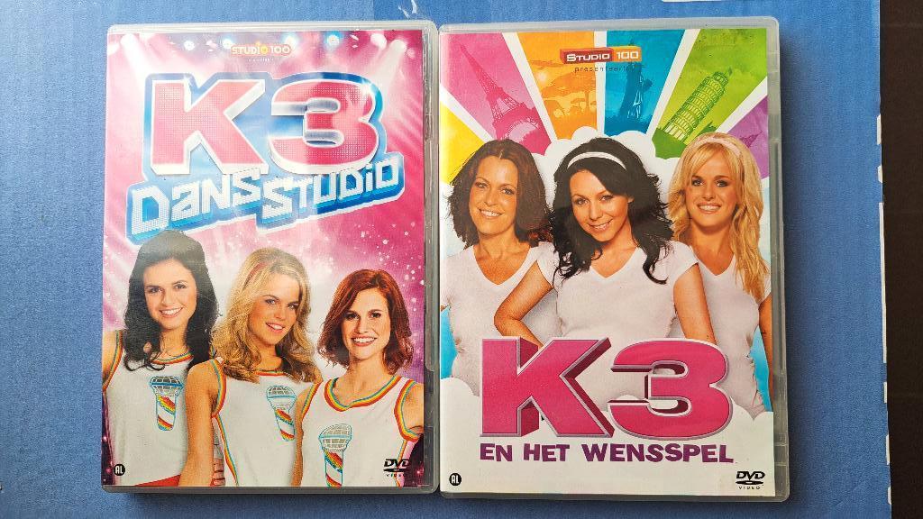 DVD K3 en parfait état K3 nouvelle et ancienne génération, Enlèvement, Comme neuf, Film
