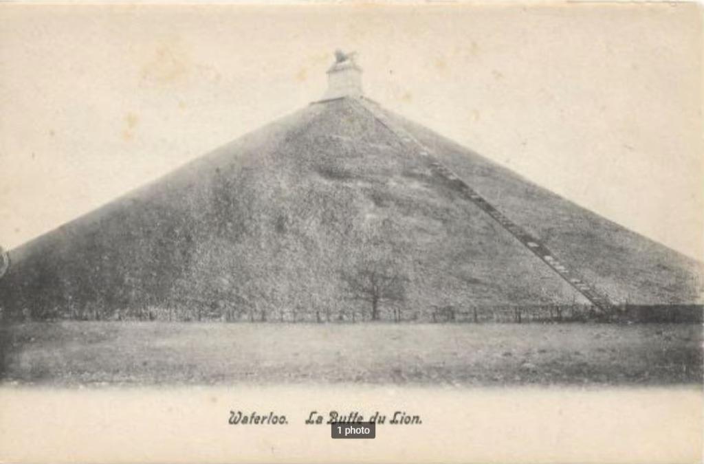 Oude ansichtkaart van Waterloo, Verzamelen, Ophalen of Verzenden, Voor 1920