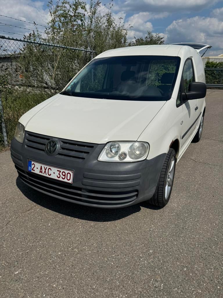 VW Caddy 2.0 SDI, Auto's, Voorwielaandrijving, Stof, Volkswagen, Wit