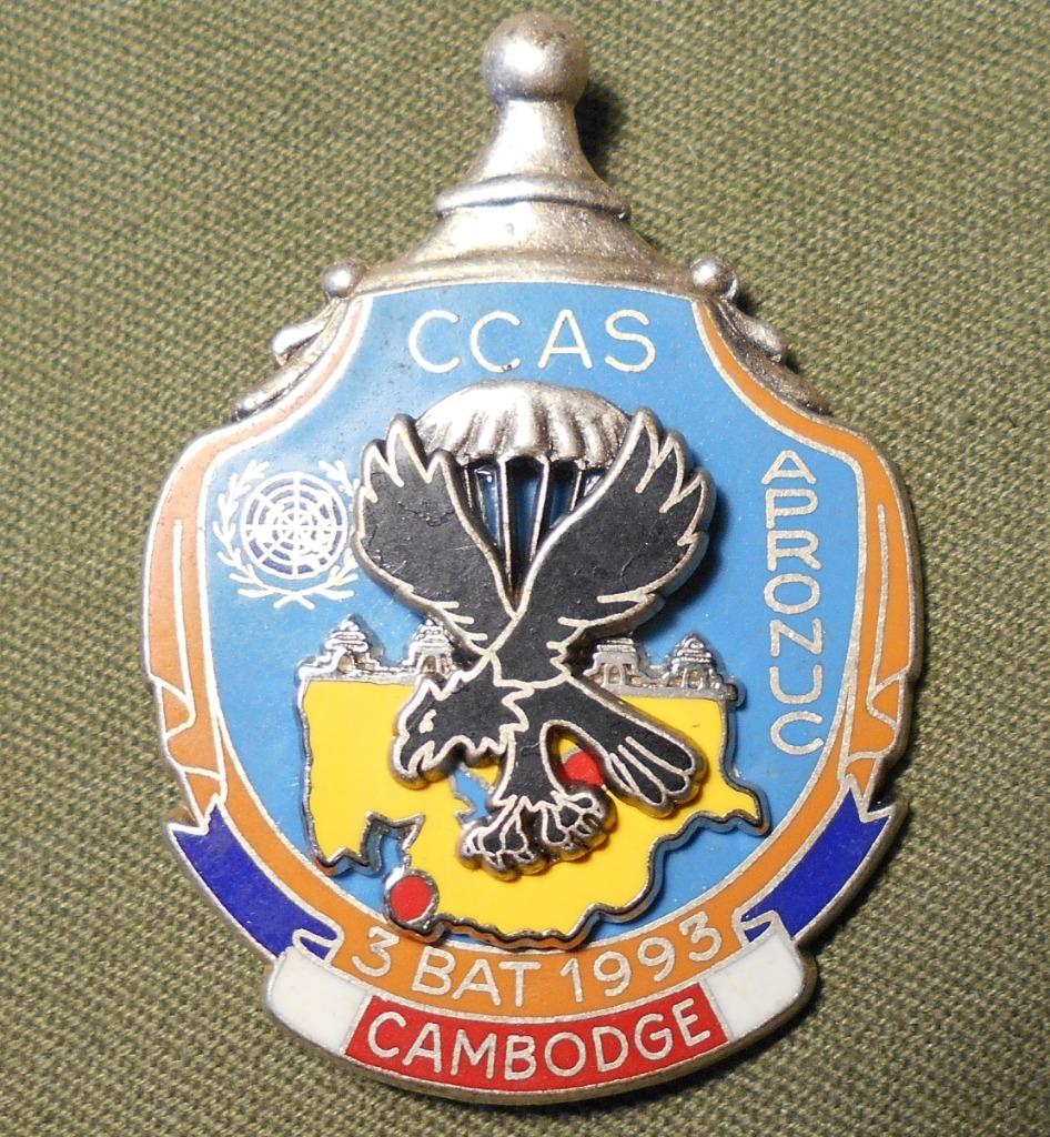 FRANCE / PARA / 1er RCP / CAMBODGE., Collections, Objets militaires | Général, Armée de terre, Envoi