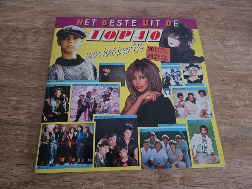 Het Beste uit de Top 40 van '84 dubbellp, Cd's en Dvd's, Ophalen of Verzenden, Zo goed als nieuw