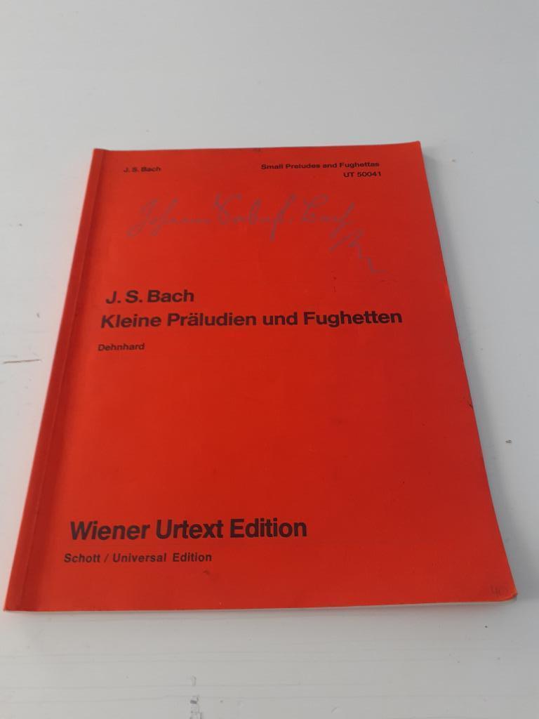Bladmuziek : J.S. Bach: Kleine Präludien und Fughetten, Muziek en Instrumenten, Ophalen of Verzenden