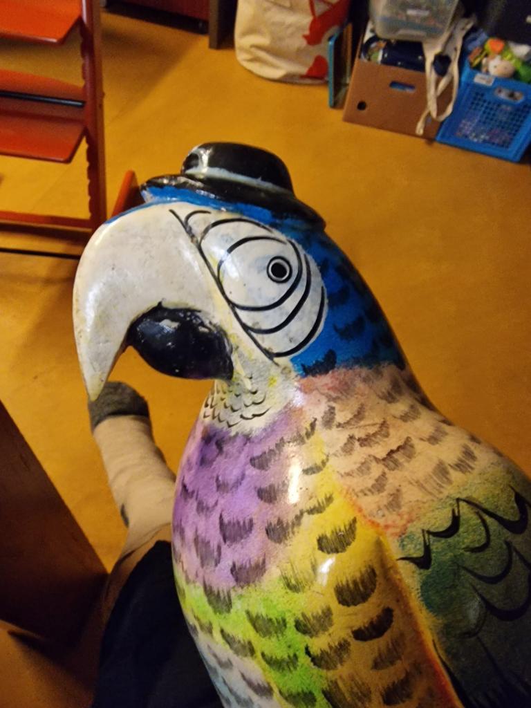 Papegaai, Antiek en Kunst, Ophalen of Verzenden