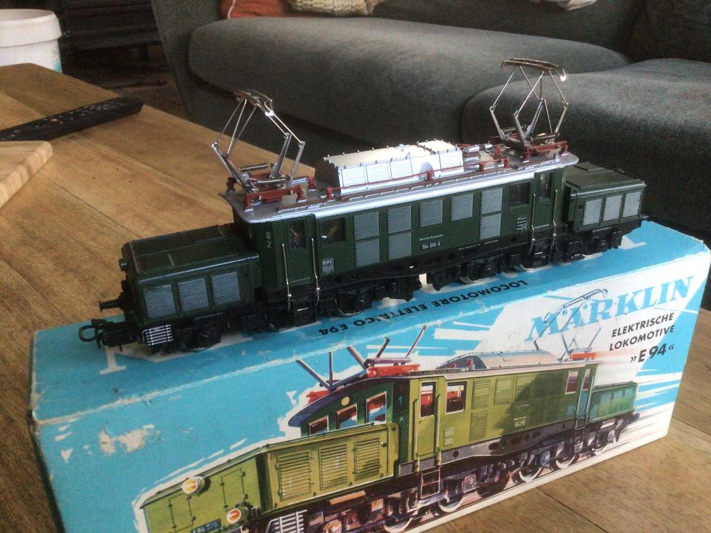 marklin 3022, Duitse krokodil in ovp, Courant alternatif, Enlèvement, Utilisé, Locomotive