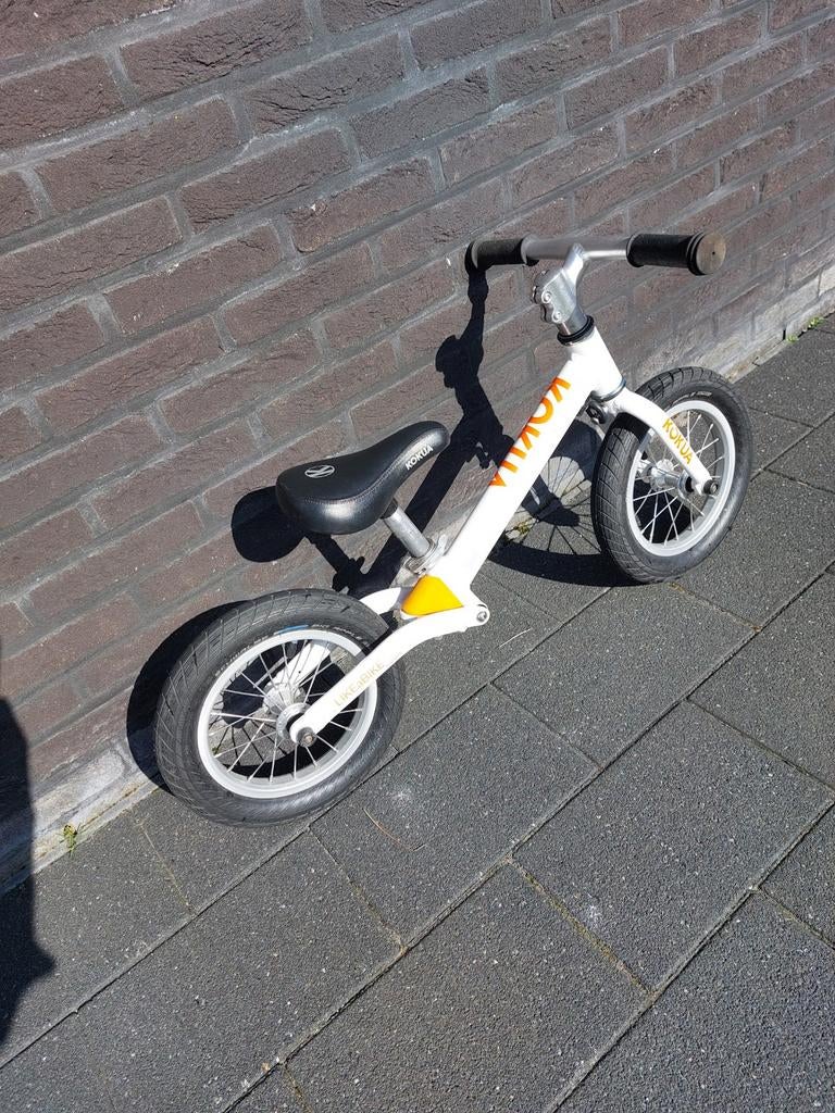 Loopfiets kokua jumper wit/oranje, Ophalen