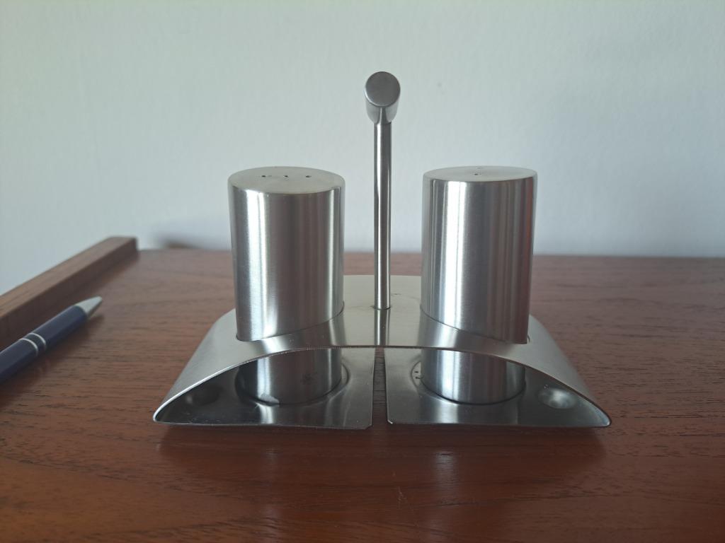 set ménagère poivre et sel  - ZACK - Inox, Maison & Meubles, Cuisine | Vaisselle, Comme neuf, Autres types, Autres styles, Autres matériaux