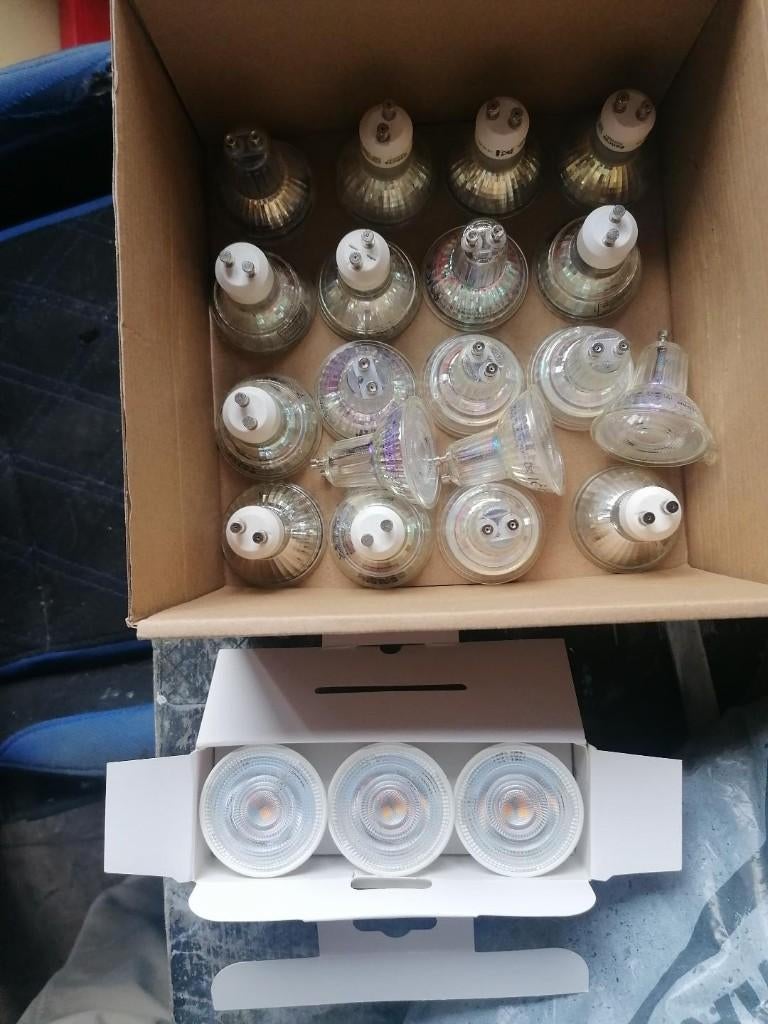 Lot de 22 ampoules Led, Enlèvement ou Envoi, Utilisé, Autres matériaux, LED