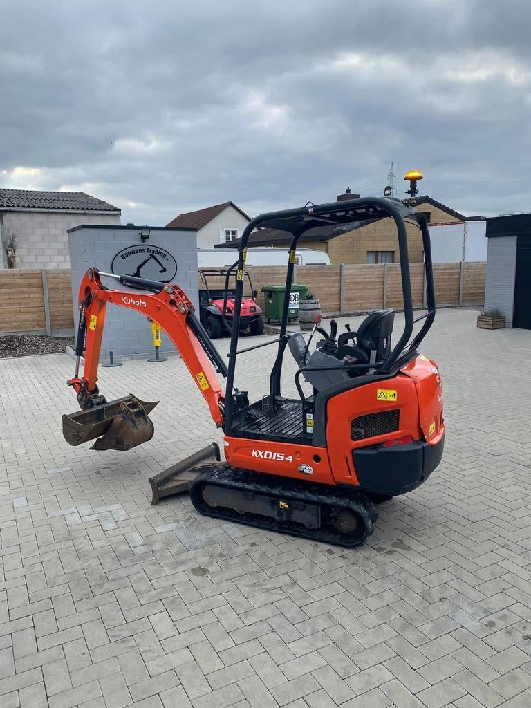 Kubota KX015-4, Ophalen, Graafmachine