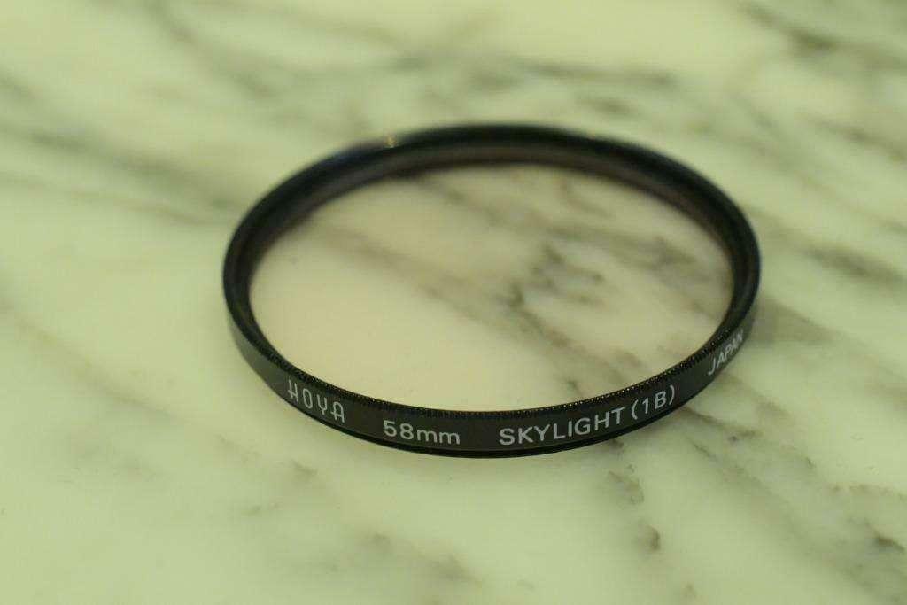 Filtre Hoya Skylight 1B 58 mm, TV, Hi-fi & Vidéo, Photo | Filtres, Autres marques, Enlèvement ou Envoi, 50 à 60 mm, Utilisé