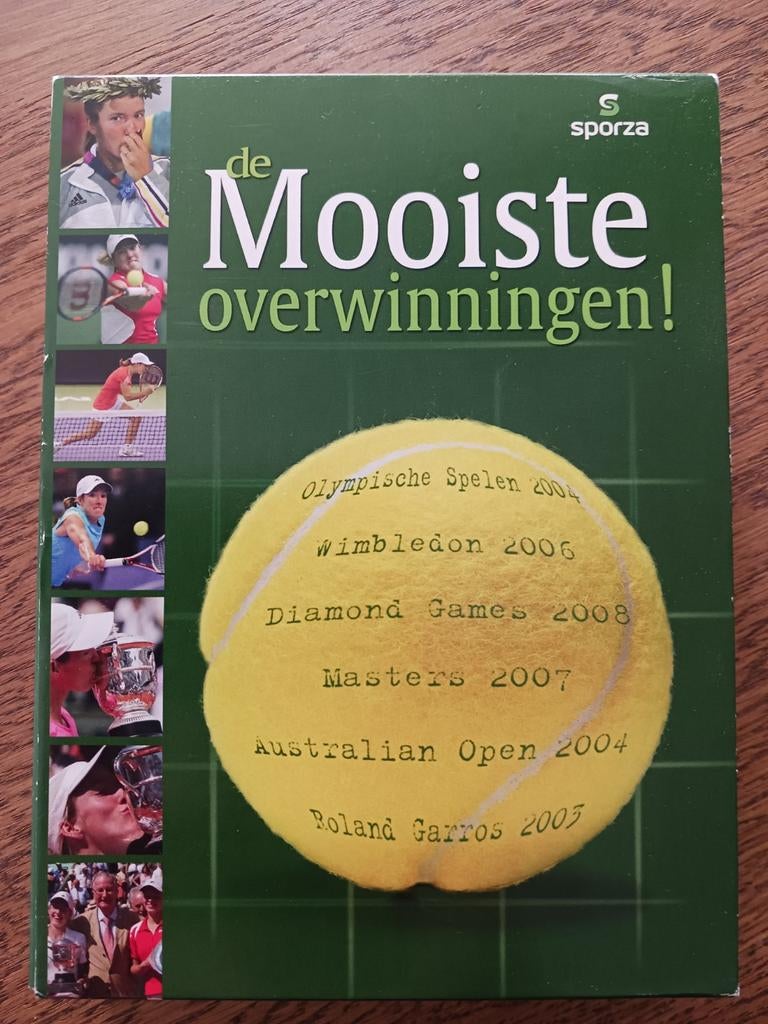 De mooiste overwinningen - Justine Henin, Autres types, Tous les âges, Coffret, Enlèvement