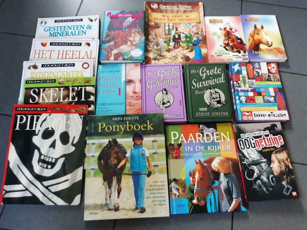 kinderboeken jeugd Stilton Amika heartland paarden Cann, Ophalen, Zo goed als nieuw, Fictie