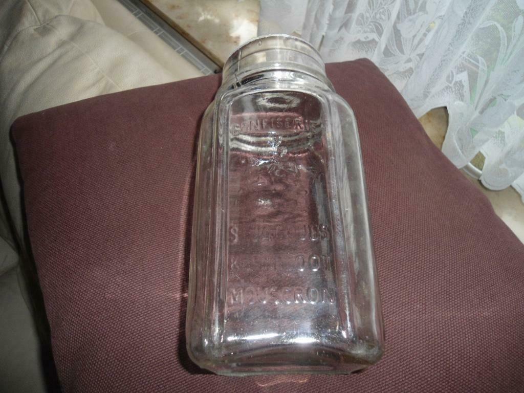 Ancien Bocal Verre Confiserie ST Jacques Mouscon Début 20 èm, Ophalen of Verzenden, Gebruikt, Overige typen