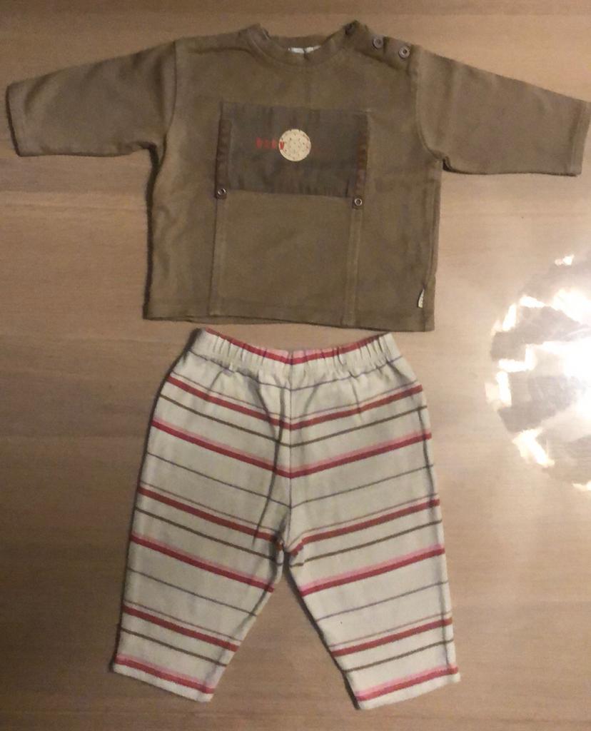 Broek met longsleeve maat 62, Enfants & Bébés, Vêtements de bébé | Taille 62, Mexx, Garçon, Enlèvement ou Envoi, Ensemble