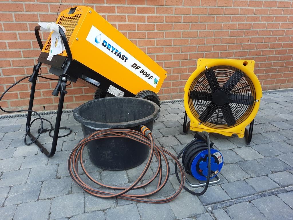 Location deshumidificateur et ventilateur, Bricolage & Construction, Enlèvement ou Envoi, Comme neuf, Ventilateur