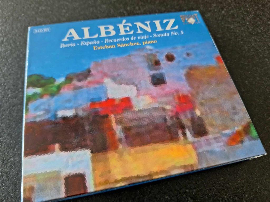 Albeniz / Sanchez - Iberia - España - Recuerdos de viaje 3cd, Enlèvement ou Envoi, Romantique, Utilisé, Musique de chambre