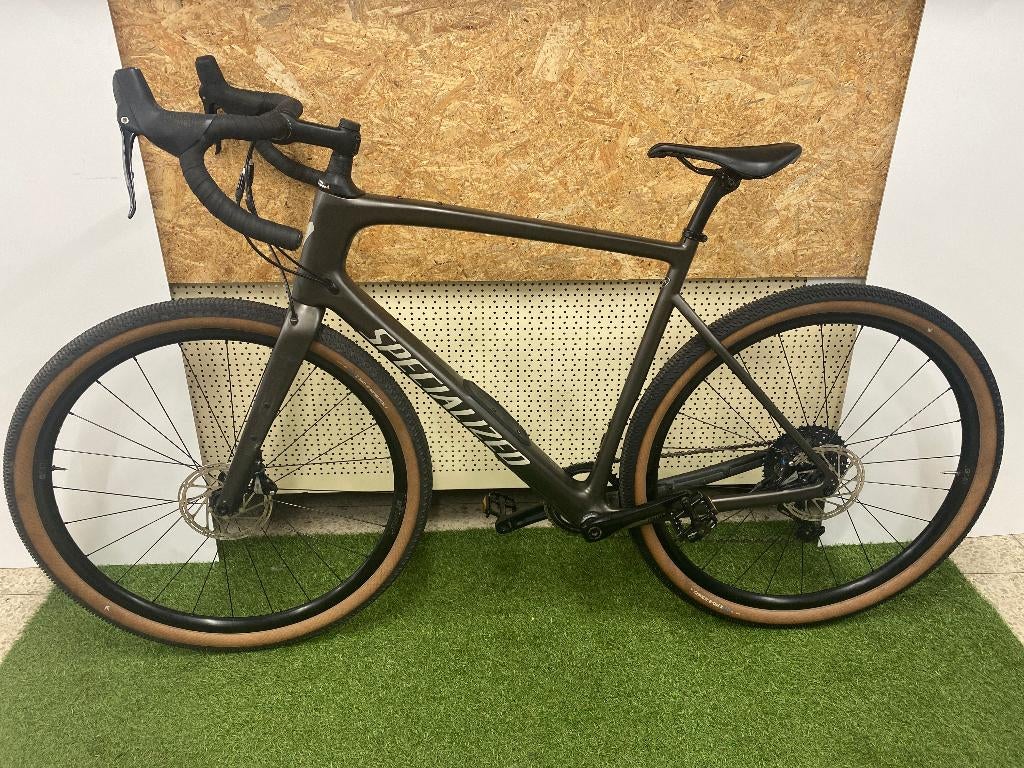 SPECIALIZED DIVERGE COMP CARBON 2023 61 CM GRAVEL FIETS, Enlèvement ou Envoi, Comme neuf, Carbone