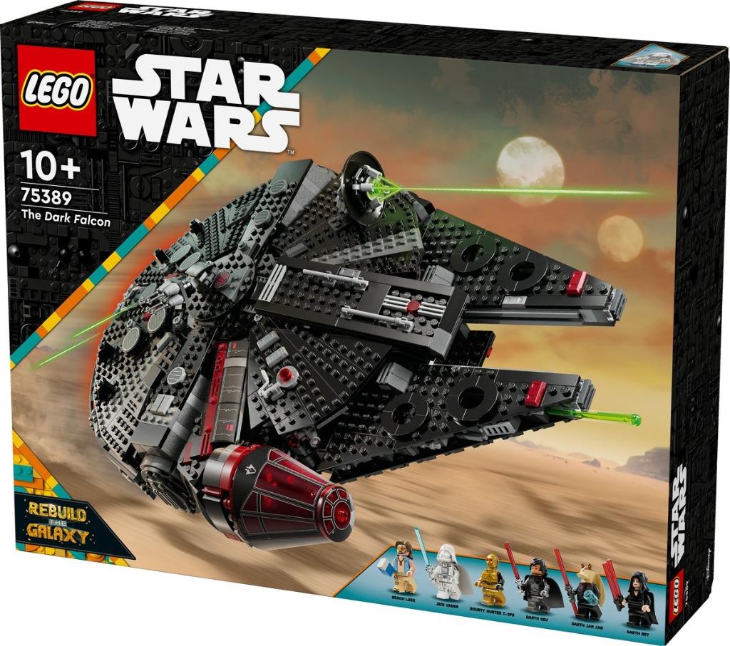 LEGO 75389 Star Wars Dark Falcon Millennium, Ophalen of Verzenden, Nieuw, Complete set, Lego