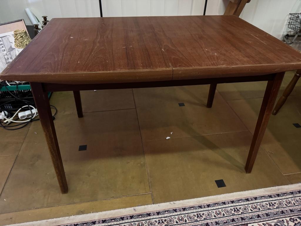 oude design cafétafel, Ophalen