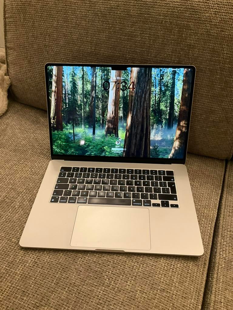 Macbook Air 15 - M2 - 16Gb - 512SSD, Informatique & Logiciels, Apple Macbooks, Comme neuf, MacBook, Qwerty, Enlèvement