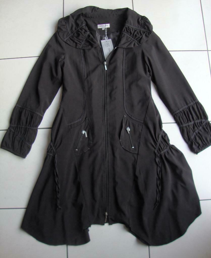 Areline mooie zwarte jas, Enlèvement ou Envoi, Neuf, Taille 36 (S), Noir
