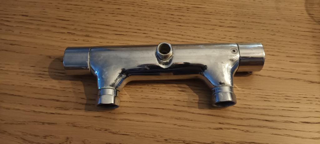 Douchekraan  thermostaatkraan, Ophalen, Gebruikt, Chroom, Douche