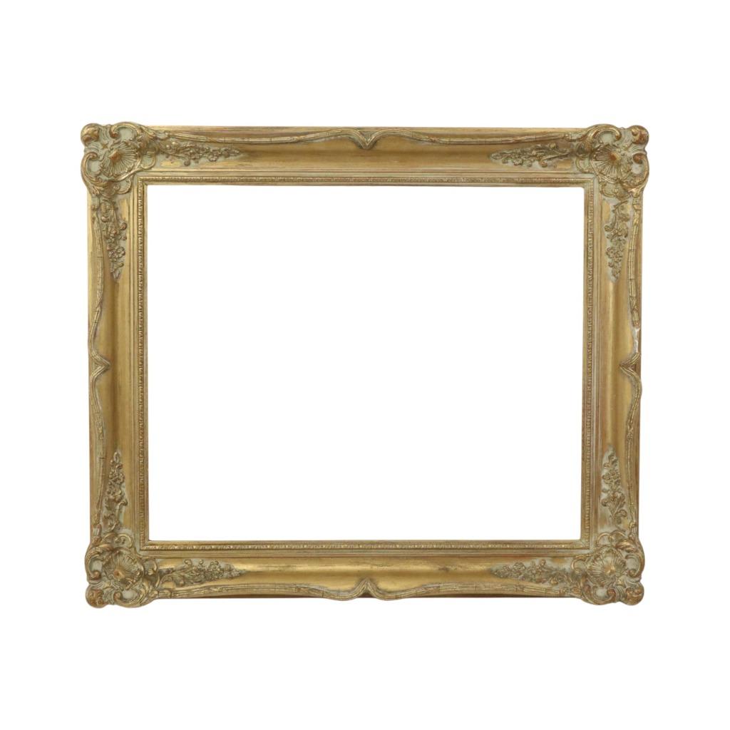 Goudkleurige Barok Stijl Lijst Kader Schilderij Klassiek, Enlèvement ou Envoi, Utilisé, Bois, Nvt