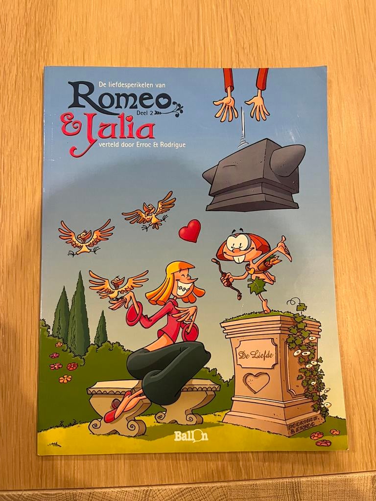 De liefdesperikelen van Romeo & Julia - deel 2, Boeken, Eén stripboek, Ophalen of Verzenden