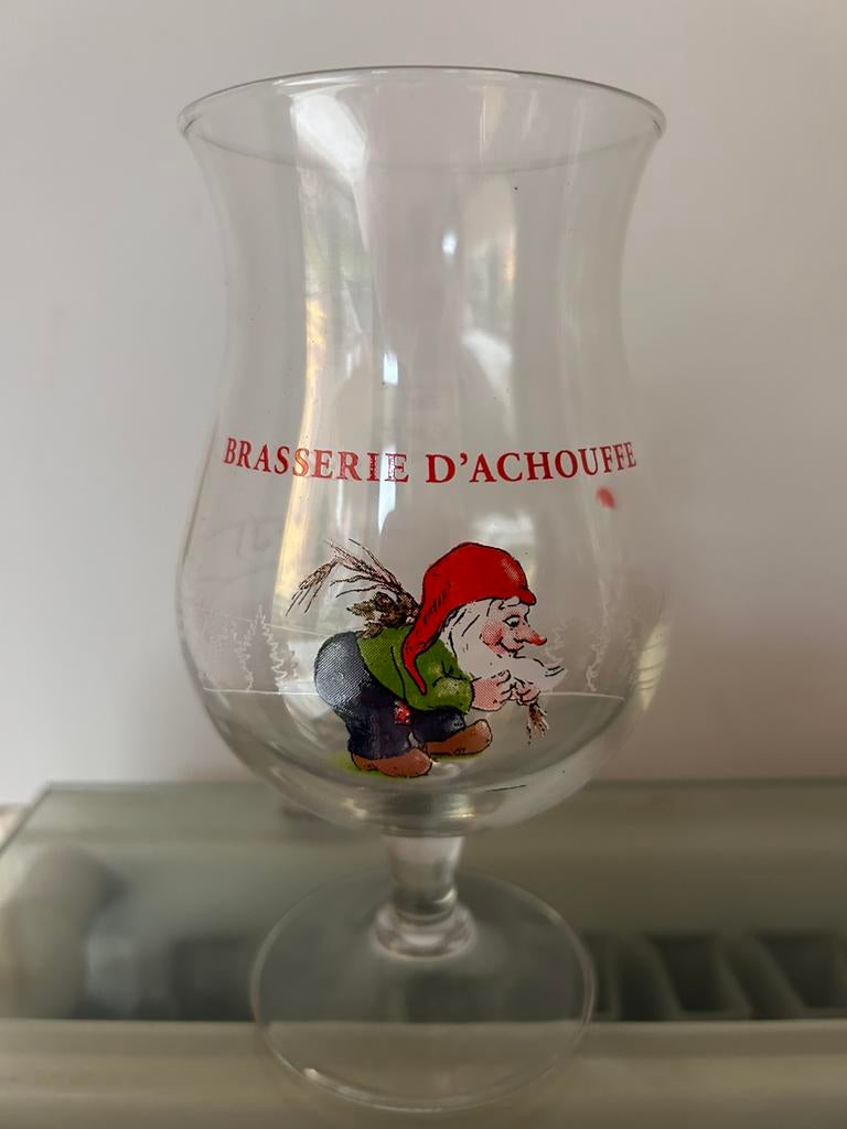 Bierglazen Brasserie d’Achouffe 25cl, Verzamelen, Ophalen, Zo goed als nieuw
