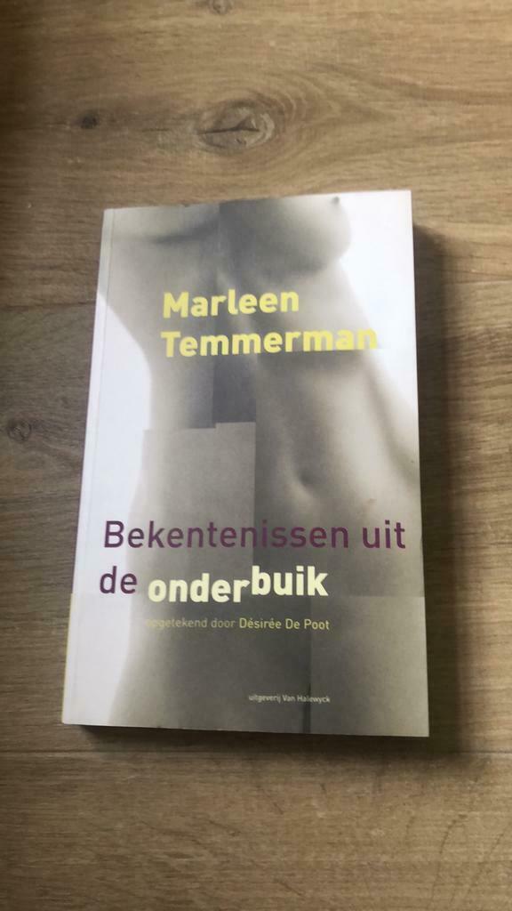 Marleen Temmerman - Vanuit de onderbuik, Ophalen of Verzenden, Zo goed als nieuw, Marleen Temmerman