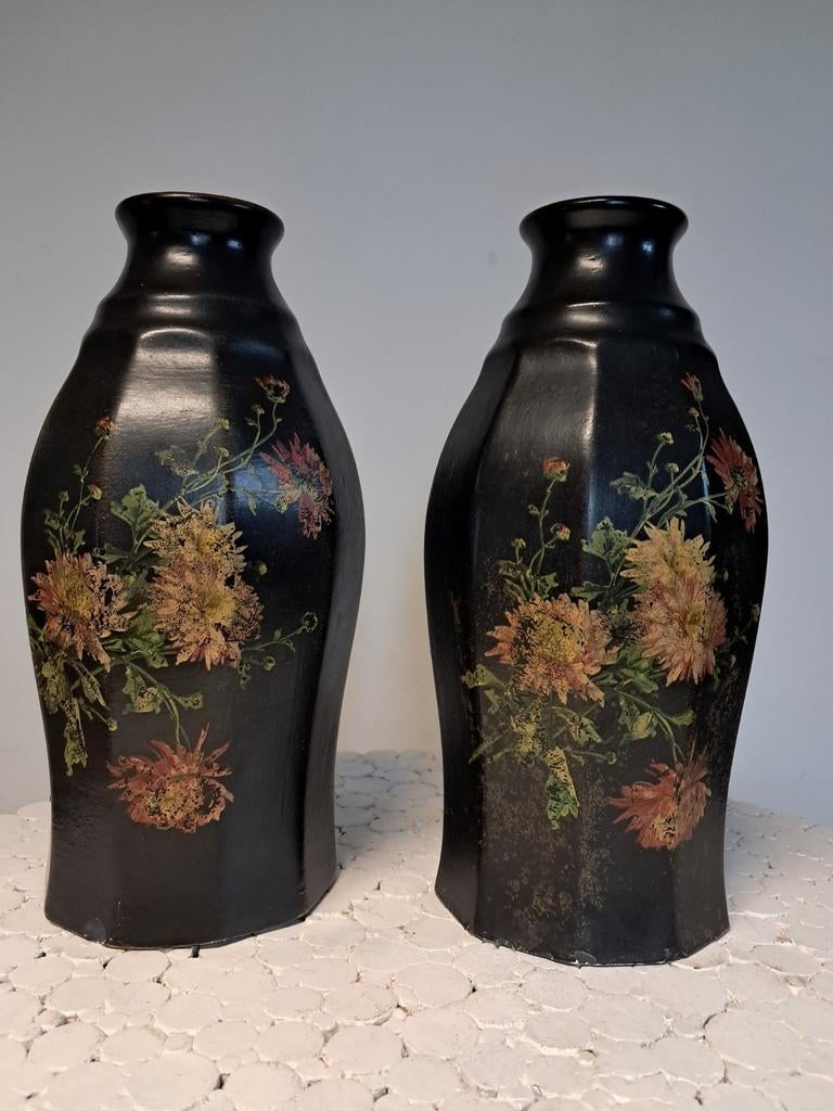 vase, Enlèvement, Utilisé, Noir