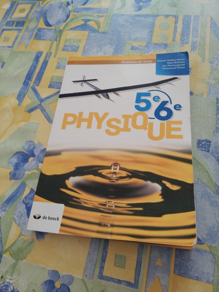 Physique 5e - 6e secondaire., Enlèvement ou Envoi, Comme neuf, Secondaire, Physique