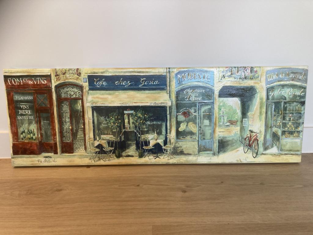 Schilderij La Douce France van Fabrice de Villeneuve, Ophalen