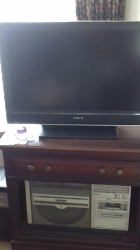 tv kast met tv en platen speler en radio en cd, Audio, Tv en Foto, Ophalen, Gebruikt, Overige merken