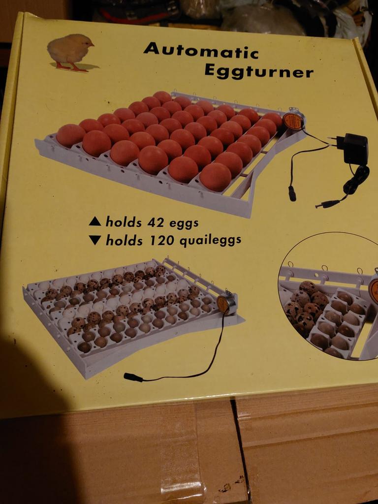 Automatisch eieren keerder, Dieren en Toebehoren, Ophalen of Verzenden, Zo goed als nieuw