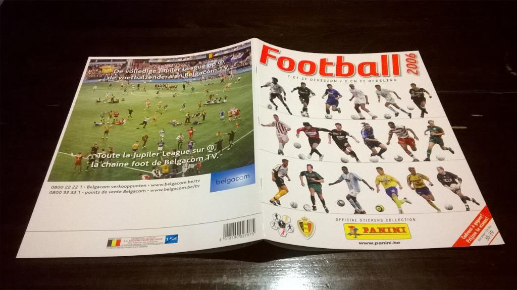 PANINI FOOTBALL BELGIUM 2006 leeg album, Verzamelen, Ophalen of Verzenden, Sport